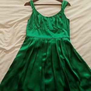 Silk, Kelly Green Dress